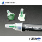 Bezbolesny oczyszczalnik z piórem i igłą dla pacjentów z cukrzycą Niegroźne silikonowe smarowanie