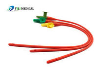 Niegroźny kateter ssiacy z PVC Red Robin Stabilny z zawórem sterującym